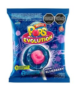 CHUPETIN POPS EVOL BLUE 432grs