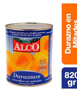 DURAZNOS LA ALCO 820G