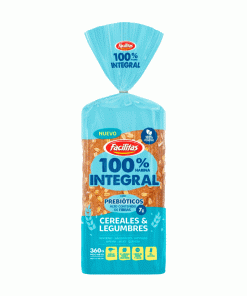 PAN LACTAL INTEGRAL CER CHICO FACILITAS 360gr.