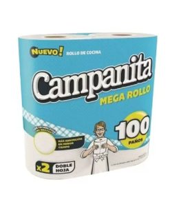 ROLLO COCINA x3 CAMPANITA MEGA ROLLO 300P