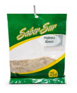 SABOR SUR PIMIENTA BLANCA 25G