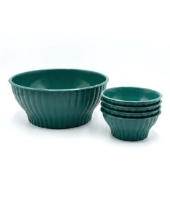 SET ENSALADERA + 4 COMPOTERA