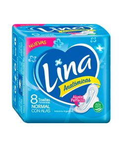 TOALLITAS FEMENINAS LINA X 8 U