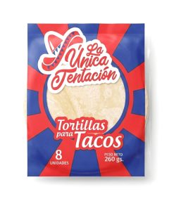 TORTILLAS "LA UNICA TENTACION" 8UNID.