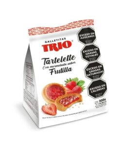 TRIO TARTELETTE FRUTILLA 300G