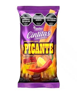 CINTITAS TOSTEX PICANTE 125G