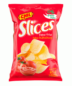 PAPAS FRITAS SLICES KETCHUP x 65rs