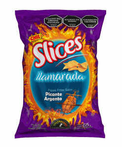 PAPAS FRITAS SLICES PICANTE ARG x 65rs