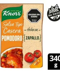 SALSA P/PIZZA KNORR- Pomodoro c/zap 340g