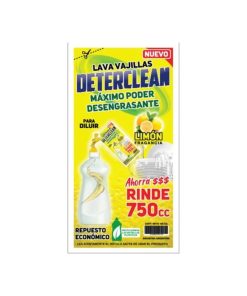 DETERGENTE SMART CLEAN LIMON RINDE 750ML