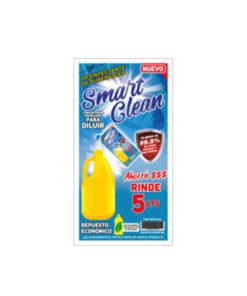 LAVANDINA EN POLVO SMART CLEAN RINDE 5L