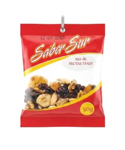 SABOR SUR MIX DE FRUTAS / PASAS UVA x50g