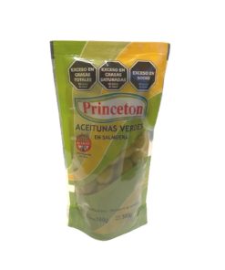 ACEITUNAS VERDES PRINCETON PAQUETE 300GR