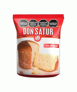 PAN DULCE DON SATUR SIN FRUTA x400grs