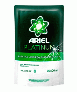 JABON LIQUIDO ARIEL PLATINIUM 800ML