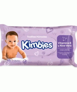 TOALLITAS HUMEDA KIMBIES VIT/ALOE X48U.