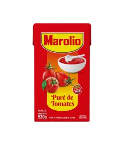 PURE DE TOMATE MAROLIO 520G