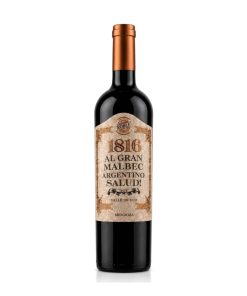 VINO TINTO 1816 MALBEC 750cc.