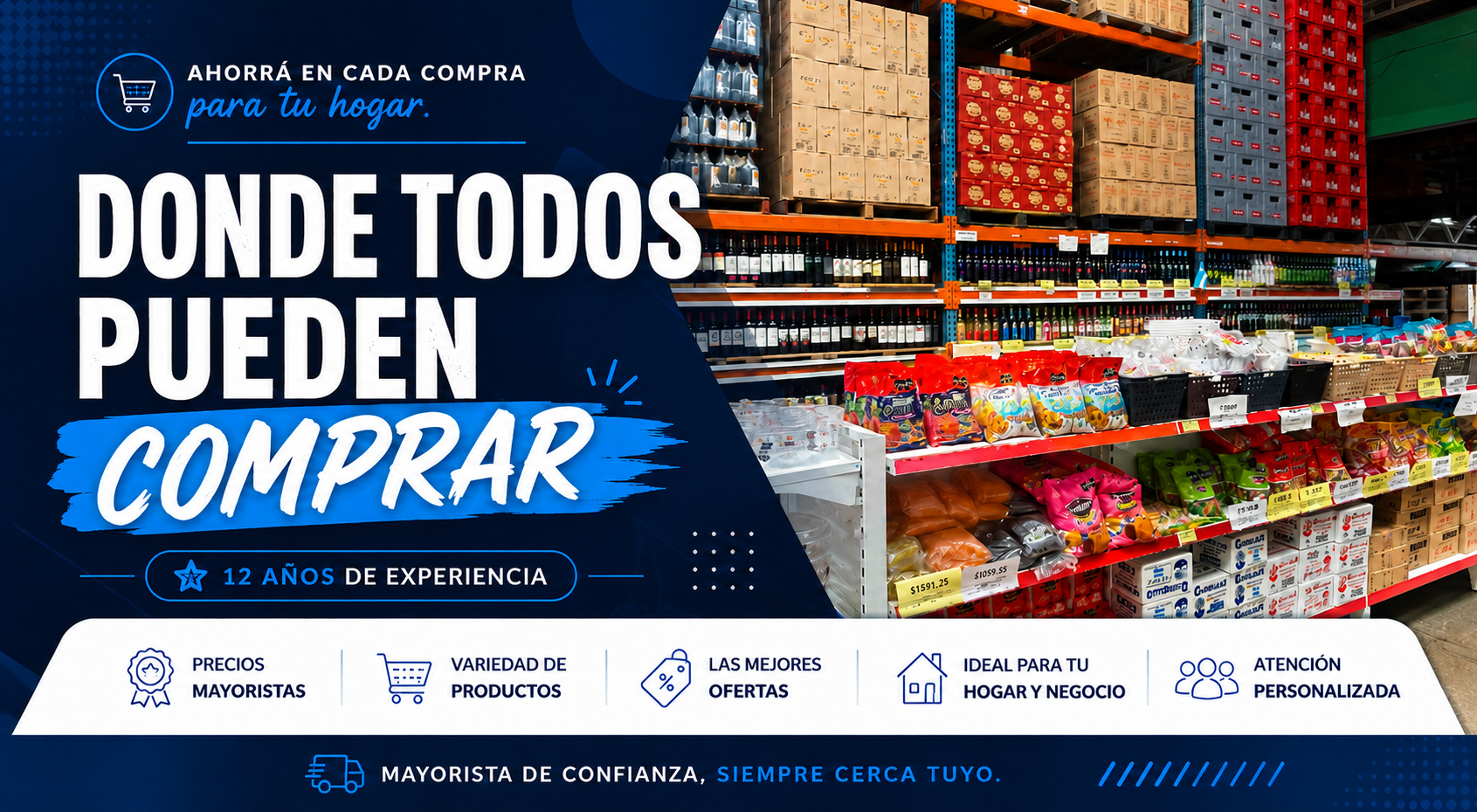 Distribuidora Nimax - Mayorista de alimentos, bebidas, limpieza y artículos para el hogar